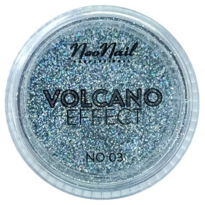 Pyłek do Paznokci Neonail efekt Volcano Effect 03 - 2g grafitowy