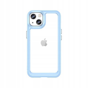 Etui Obudowa Iphone 13 Sztywny Case Niebieski