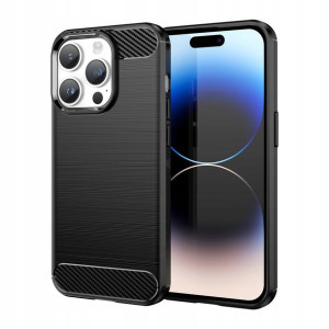 Etui Obudowa Iphone 14 Pro Max Case Carbon Czarny