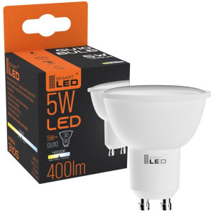 Żarówka GU10 LED 2835 SMD 5W RA80 Neutralna Biała