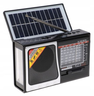 Radio PRZENOŚNE Głośnik Latarka Bluetooth SOLAR