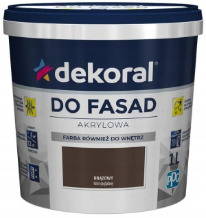 Dekoral DO FASAD Brązowa 1L