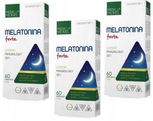 Medica Herbs Melatonina Forte 5mg GŁĘBOKI SEN