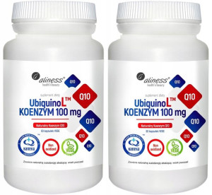 ALINESS Koenzym Q10 UbiquinoL UbichinoL KANEKA