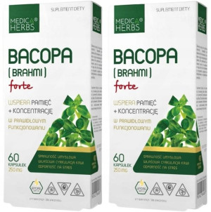 Medica Herbs Bacopa Brahmi Forte Pamięć Mózg