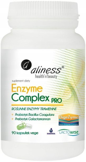 Aliness Enzyme Pro Roślinne Enzymy Trawienne