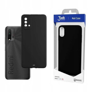 Plecki 3mk Matt Case black do Xiaomi Redmi 9T