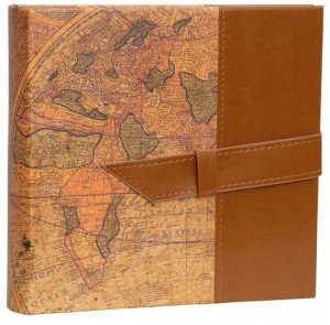 Album na 200 zdjęć 10x15 Decor Maps jasny brąz