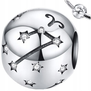 CHARMS ZNAK ZODIAKU BARAN koralik srebro pr 925