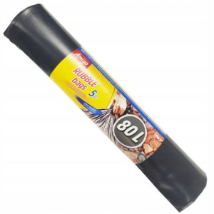 Worki na gruz budowlane 80 l 5 sztuk MOCNE
