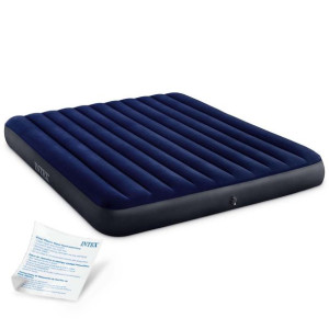 DWUOSOBOWY MATERAC Intex 203x183x25 cm