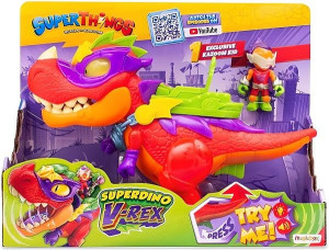 Super Things Zings Superdino V-rex Dinozaur Dźwięk