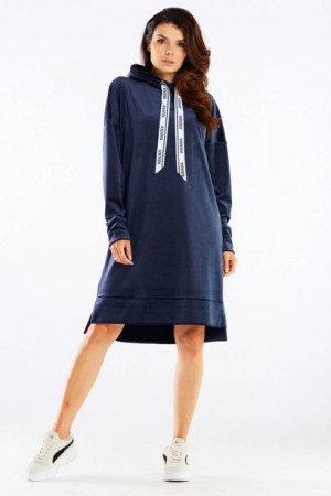 Awama Sukienka Model A457 Blue S/M