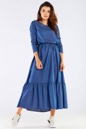 Awama Sukienka Model A455 Blue S/M