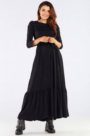 Awama Sukienka Model A455 Black S/M