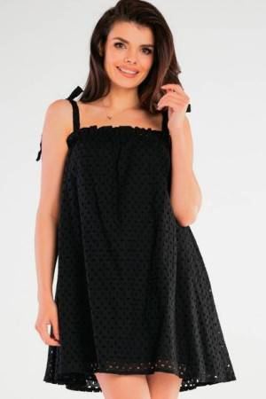 Awama Sukienka Model A434 Black L/XL