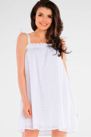Awama Sukienka Model A434 White L/XL