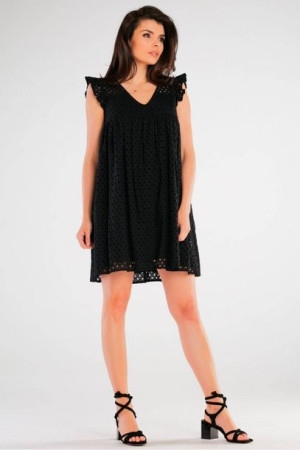 Awama Sukienka Model A433 Black L/XL