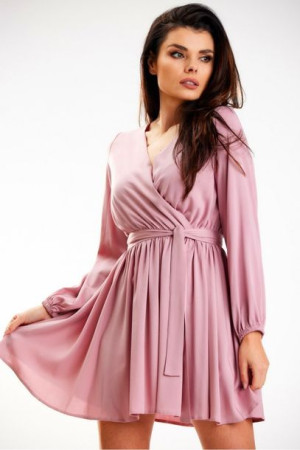 Awama Sukienka Model A577 Dirty Pink S