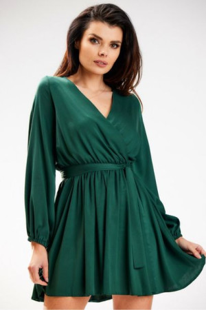 Awama Sukienka Model A577 Bottle Green S