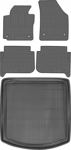 VW Touran Minivan 2003-2010 Dywaniki z matą