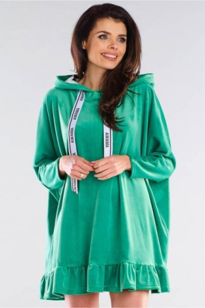 Awama Sukienka Model A419 Green Uniwersalny