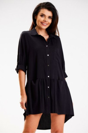 Awama Sukienka Model A584 Black S/M