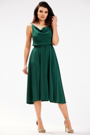 Awama Sukienka Model A579 Bottle Green S