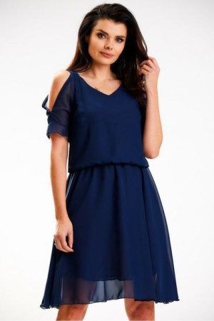 Awama Sukienka Model A572 Navy L