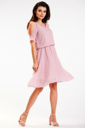 Awama Sukienka Model A572 Dirty Pink L