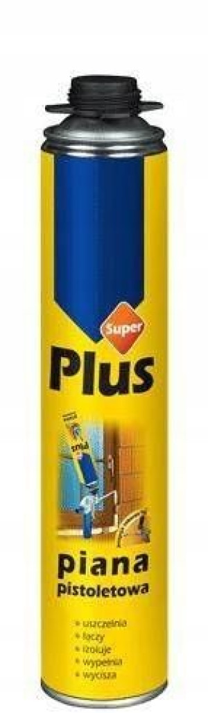 Pianka, Piana pistoletowa 750ml - SuperPlus -Tytan