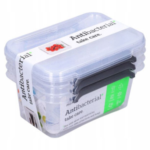 Pudło Plastikowe Organizer Pojemnik 3x 0,50l