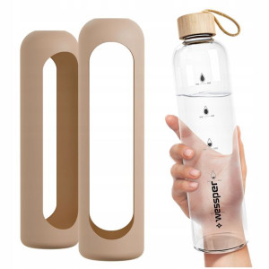 Pokrowiec Beżowy Butelki Wessper Activemax 1l