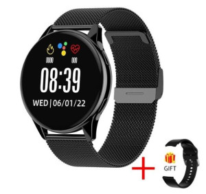 Smartwatch damski z dodatkowym paskiem