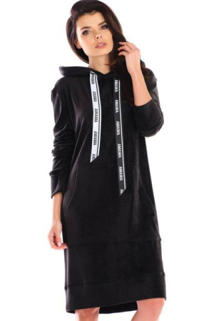 Awama Sukienka Model A414 Black L/XL