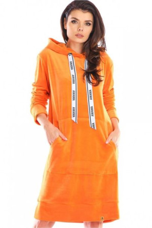 Awama Sukienka Model A414 Orange L/XL