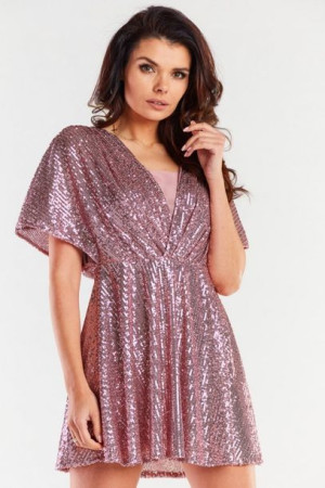 Awama Sukienka Model A488 Pink XL