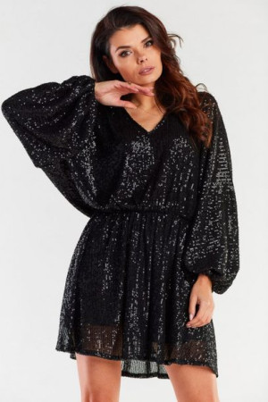 Awama Sukienka Model A485 Black Uniwersalny