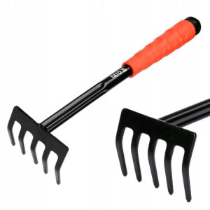 Yato Grabki Małe Grabie Ogrodnicze Stalowe 32.5cm