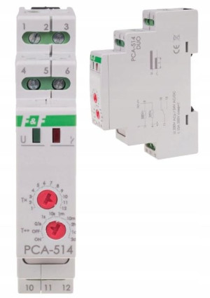 F&F Przekaźnik czasowy Awersyjny 10A 230V