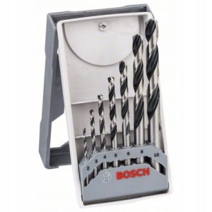 Zestaw wierteł do metalu BOSCH HSS 2-8mm 6szt.