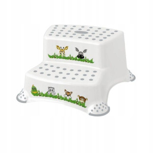 Schodek - dwustopniowy JUNGLE 40 x 37 x 21 cm