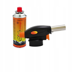Palnik Na Gaz Ręczny Gazowy + Kartusz Gazowy 220g