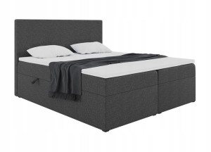 Łóżko kontynentalne 180x200 materac pojemnik