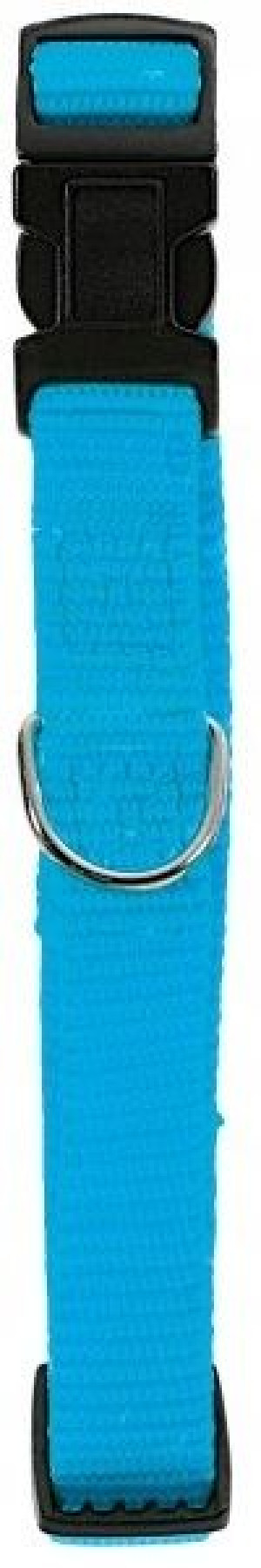 Zolux Obroża nylonowa regulowana 20mm - turkusowa