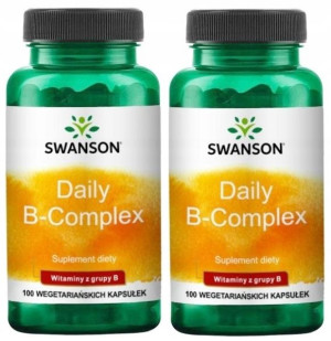 Swanson Daily B-complex Witaminy z grupy B VEGE