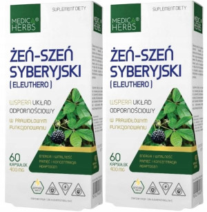 Medica Herbs ŻEŃ-SZEŃ SYBERYJSKI ELEUTHERO Stres