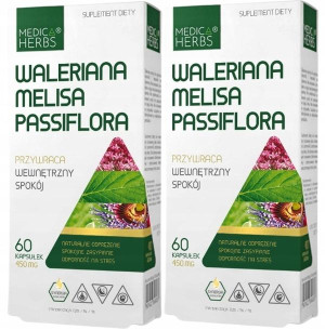 Medica Herbs Waleriana Melisa Passiflora SPOKÓJ