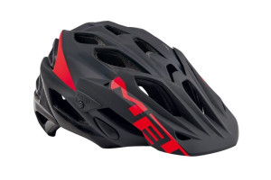 Kask PARABELLUM M czarno-czerwony