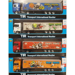 Tir - samochód metalowy